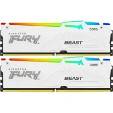 Оперативная память Kingston FURY Beast RGB 2x32ГБ DDR5 6400 МГц KF564C32BWEAK2-64