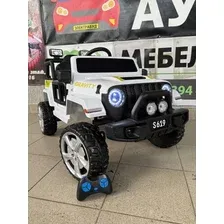 Электромобиль Baby Driver Jeep T222 4WD (белый)