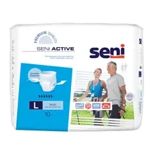 Трусики впитывающие для взрослых SENI Active large 100-135см 10 шт