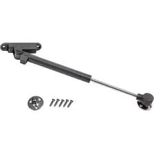 Газовый лифт мебельный AKS Верхний 120N с доводчиком / 115 569 (серый)