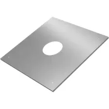 Экран защитный для труб Ferrum 430/0.5мм 580x580 Ф210 / f5321 (с отверстием)