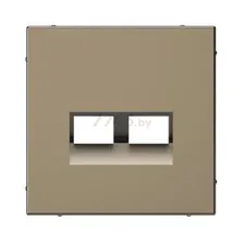 Лицевая панель SYSTEME (SCHNEIDER) ELECTRIC ArtGallery для функций типа Keystone мокко (GAL000690)