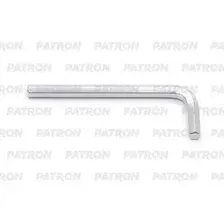 Ключ шестигранный Г-образный короткий, 6 мм PATRON P-76406