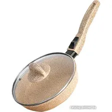 Сковорода Elan Gallery Гармония вкуса 121135 (медовый гранит)