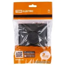 Светорегулятор (диммер) TDM Electric Лама SQ1815-0609 (графит)