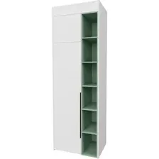 Шкаф Рэйгрупп Рэй S257-B1-EBZ В1 (дуб элисон/белый премиум/зеленый самшит)
