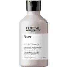 Шампунь L'Oreal для седых волос Serie Expert Silver 300 мл