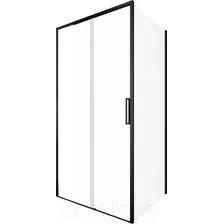 Душевой уголок Aquanet Pleasure Evo 110 AE65-110x80-BT (черный анодированный)