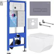 Инсталляция с унитазом подвесным Roxen StounFix Dual Fresh 966786