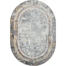 Ковер для жилой комнаты Merinos Zumma F258-OVAL-ORANGE (1.6х2.3)