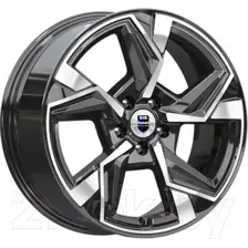 Литой диск K&K Кайан 18x7.5" 5x108мм DIA 67.1мм ET 33мм Алмаз черный