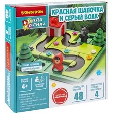 Настольная игра Bondibon БондиЛогика Красная шапочка и серый волк ВВ6013