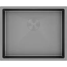Кухонная мойка Paulmark NEXT 74 UNI PM215444-MG (серый/серый матовый)