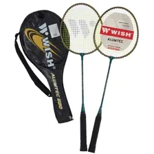 Набор для бадминтона WISH Alumtec  550 (2 ракетки), синий