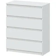Комод NN мебель Денвер 4 ящика 00-00117232 (белый)