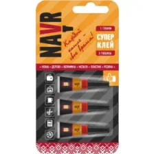 Супер-клей NAVR 3в1 3г