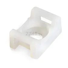 Площадка для стяжки Fortisflex ПМО / 62451 (100шт, белый)