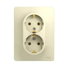 Розетка Systeme Electric Glossa GSL000224 (бежевый)