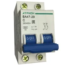 Выключатель автоматический ВА 47-29 2P 63А хар. С