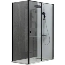 Душевой уголок Allen Brau Priority 120x90 304231 (черный браш)