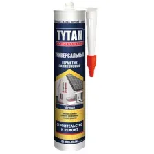 Герметик силиконовый Tytan Professional Универсальный 59390 (280мл, черный)