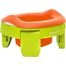 Дорожный горшок Roxy Kids HandyPotty 3 в 1 HP-255C (лайм/оранжевый)