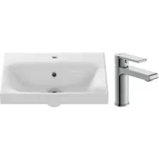 Умывальник Cersanit Moduo Slim 50 S-UM-MOD50SL/1 + 63020