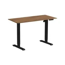 WELLDESK WDE BASIC 1200X675X18 (ЧЕРНЫЙ/ДУБ СТИРЛИНГ)