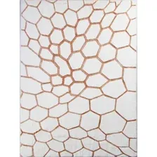 Ковер для жилой комнаты Pixel Rabbit Carving PX4003-STAN-CREAM-TERRA (1.2x1.8)