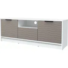 Тумба Интерлиния ТВ Концепт КТ-ТВ3-50 Техно (белый платинум/луна)