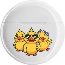 Наушники QUMO Vibe Ducks (белый)