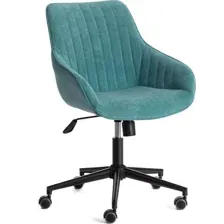 Офисное кресло TetChair Dublin (велюр, бирюзовый 140)