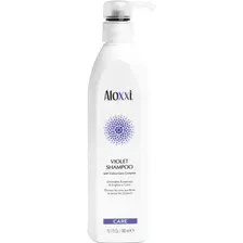 Оттеночный шампунь для волос Aloxxi Violet Shampoo против желтизны (300мл)