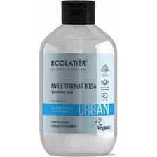 Мицеллярная вода для лица Ecolatier Мицеллярная вода Urban цветок кактуса и алоэ вера 400 мл