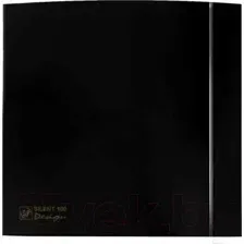 Вентилятор накладной Soler&Palau Silent-100 CZ Black Design - 4C / 5210607400