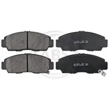 Тормозные колодки дисковые передняя ось A.B.S. 37312