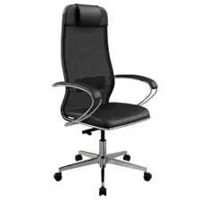 офисное компьютерное кресло Metta ErgoLife Comfort, черный