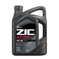 Моторное масло ZIC X7 5W-30 4л