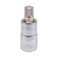 Головка 1/2&quot с насадкой SPLINE M12 YATO (YT-04344)