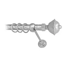Карниз для штор Lm Decor Империя 168 1р витой 25мм (сатин, 2.4м)