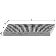 Фильтр салонный KNECHT/MAHLE LAK129