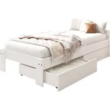Кровать EcoWood Денвер-2 с ящиками 80х180 ECO.001.00057.80-180.101SE