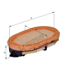 Фильтр воздушный HENGST E1876LS