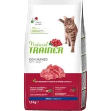 Сухой корм для кошек Trainer Natural с говядиной (1.5кг)