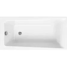 Ванна акриловая Cersanit Lorena 140x70 / 63345 (с каркасом, 2 экранами и сифоном Prime черный)