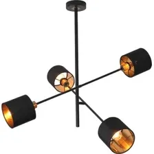 Подвесная люстра Escada Denver 1109/4P E14*40W Black/Gold
