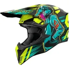 Мотошлем Airoh WRAAAP Cyber WRC31-XL (XL, желтый матовый)