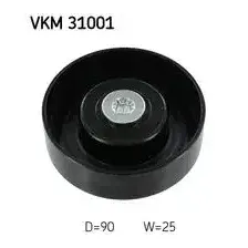 Паразитный ведущий ролик, поликлиновой ремень VKM31001 SKF