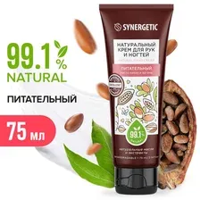 Synergetic Крем-бальзам д/рук натур. питат. 75мл