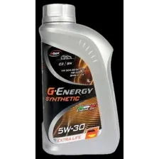 Моторное масло G-Energy Synthetic Extra Life 5W30, 1л G-ENERGY
